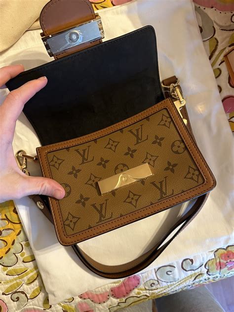 Louis Vuitton Monogram Reverse Mini Dauphine M44580 